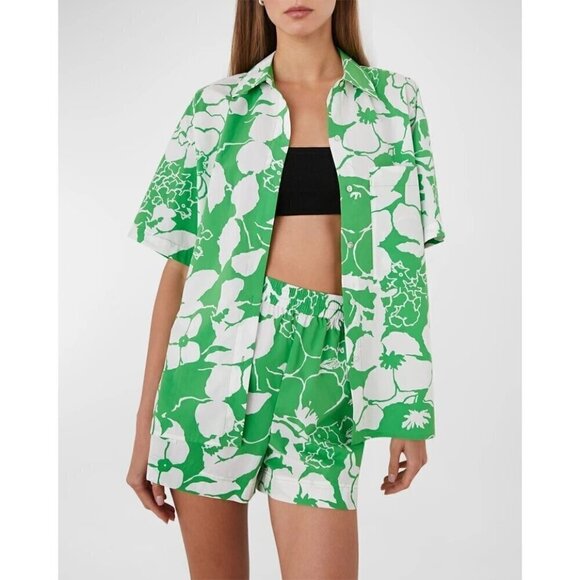 Rails Mackinley Shirt in Green XSmall Womens Button Down Top - Picture 2 of 16